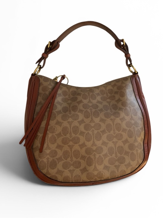 Coach Handbags - COACH Sutton Signature Canvas Hobo